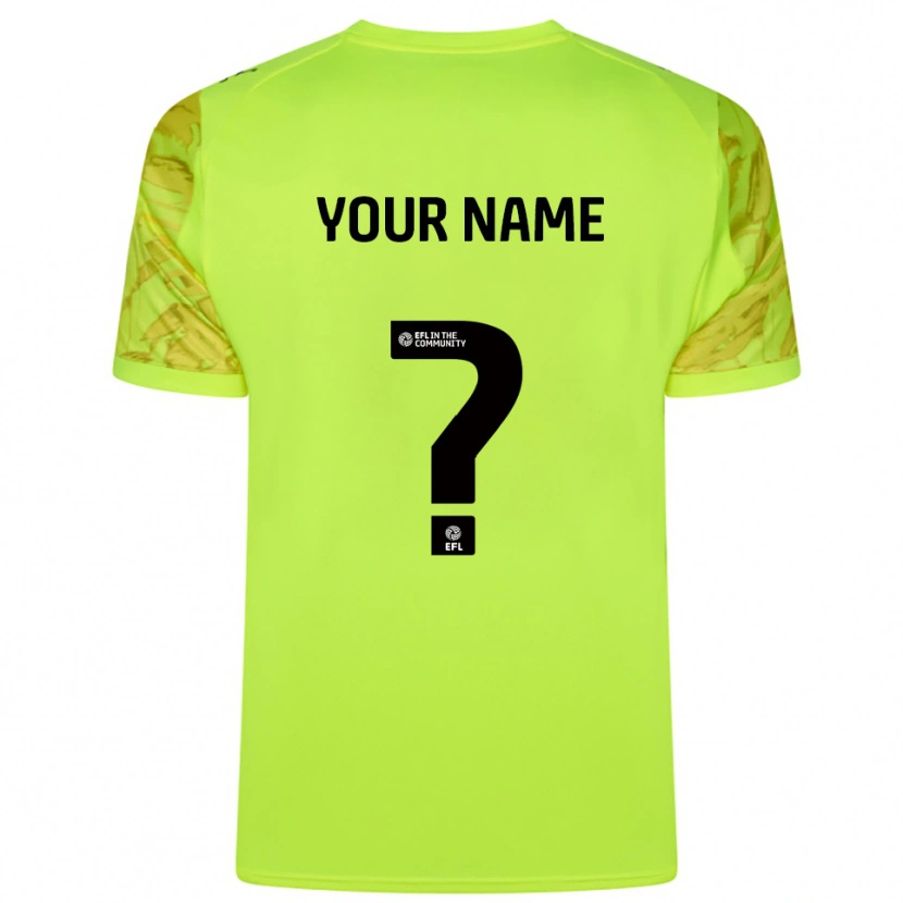 Danxen Heren Notts County Fluorescerend Groen Keepersshirt 2025/26 T-Shirt
