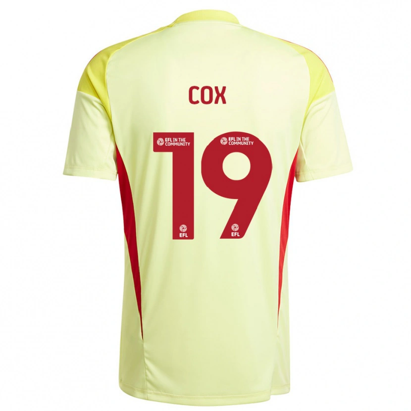 Danxen Heren Hannah Cox #19 Lichtgeel Keepersshirt 2025/26 T-Shirt