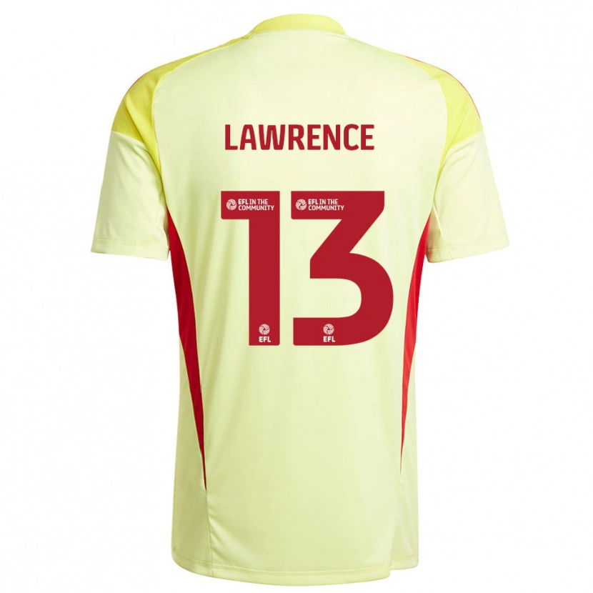 Danxen Heren Charlie Lawrence #13 Lichtgeel Keepersshirt 2025/26 T-Shirt