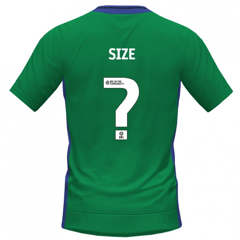 Danxen Heren Amelia Size #0 Groen Blauw Keepersshirt 2025/26 T-Shirt