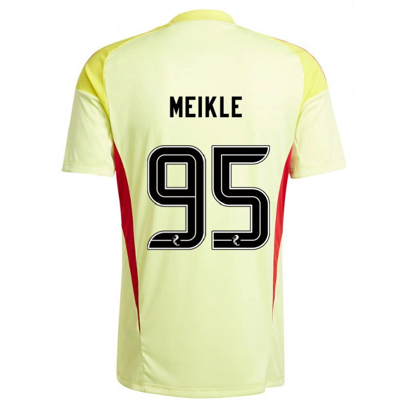 Danxen Heren Corey Shaw #95 Geel Rood Keepersshirt 2025/26 T-Shirt