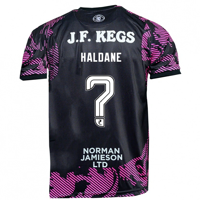 Danxen Heren Lewis Haldane #0 Roze Zwart Keepersshirt 2025/26 T-Shirt