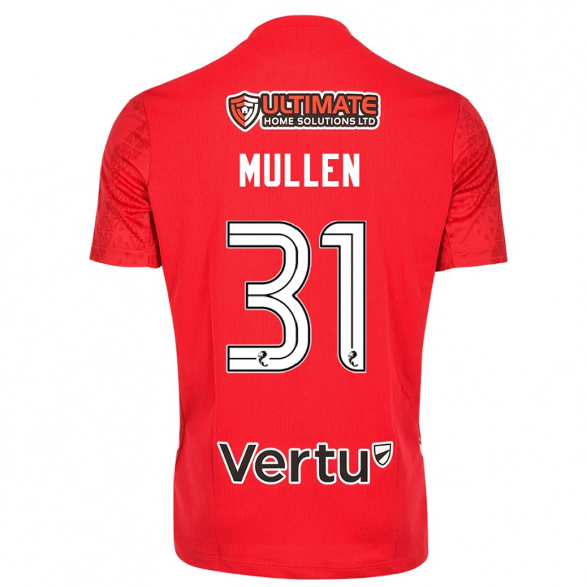 Danxen Heren Ryan Mullen #31 Rood Wit Keepersshirt 2025/26 T-Shirt