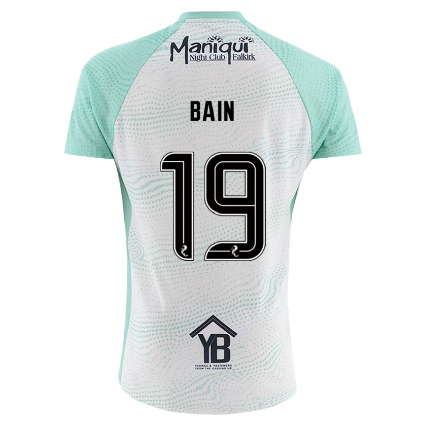 Danxen Heren Scott Bain #19 Zwart Wit Keepersshirt 2025/26 T-Shirt