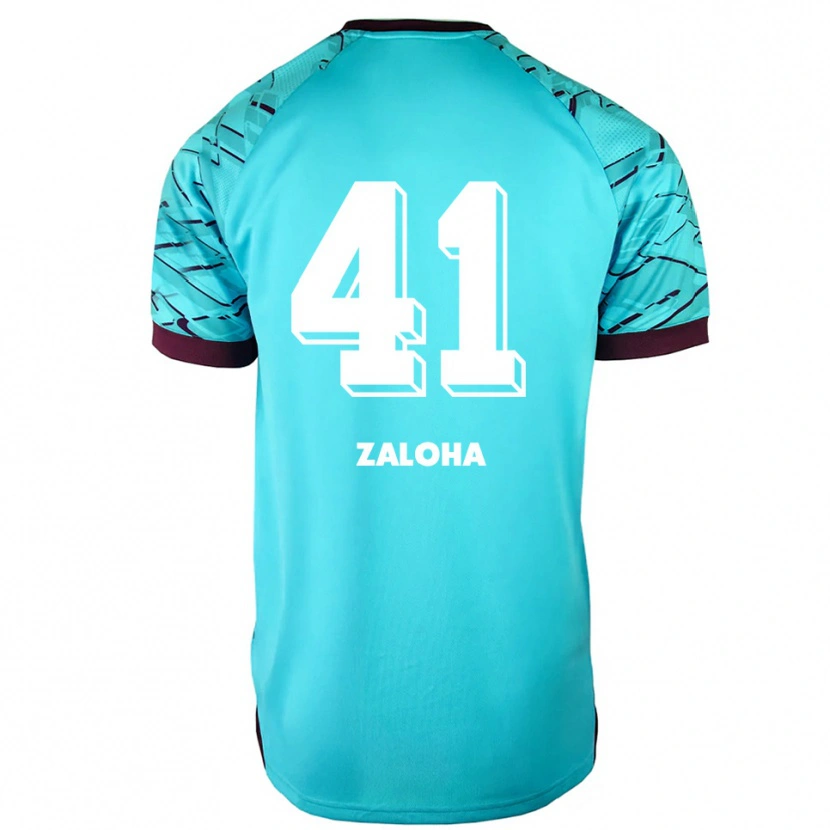 Danxen Heren Artem Zaloha #41 Hemelsblauw Paars Keepersshirt 2025/26 T-Shirt