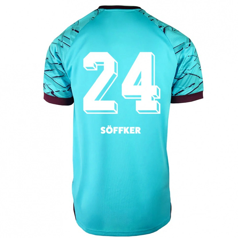 Danxen Heren Alessia Söffker #24 Hemelsblauw Paars Keepersshirt 2025/26 T-Shirt