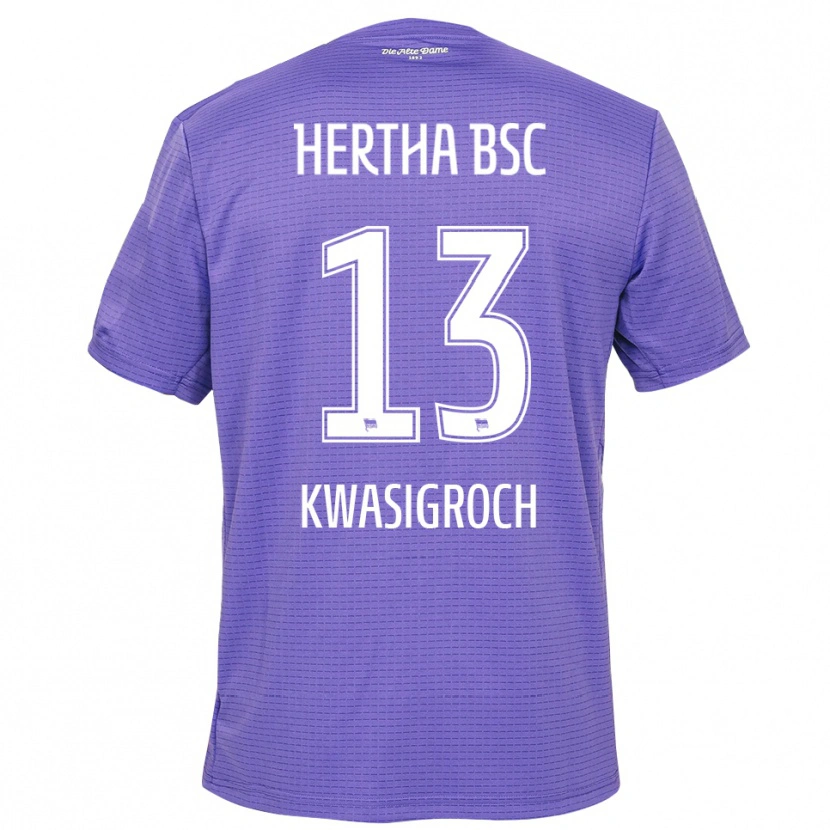 Danxen Heren Robert Kwasigroch #13 Paars Wit Keepersshirt 2025/26 T-Shirt