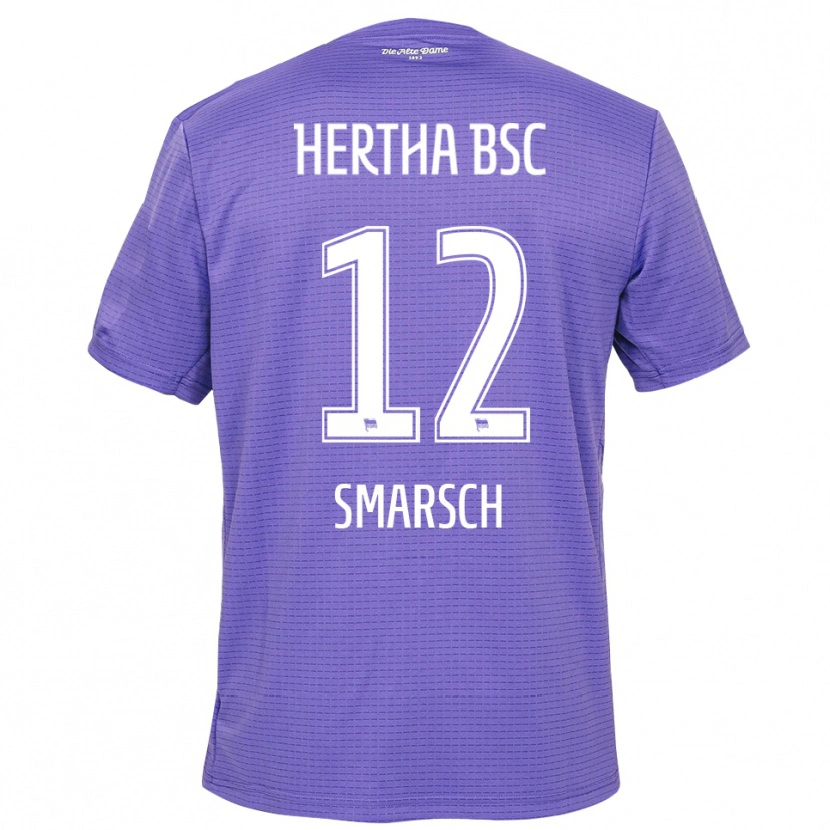 Danxen Heren Dennis Smarsch #12 Paars Wit Keepersshirt 2025/26 T-Shirt
