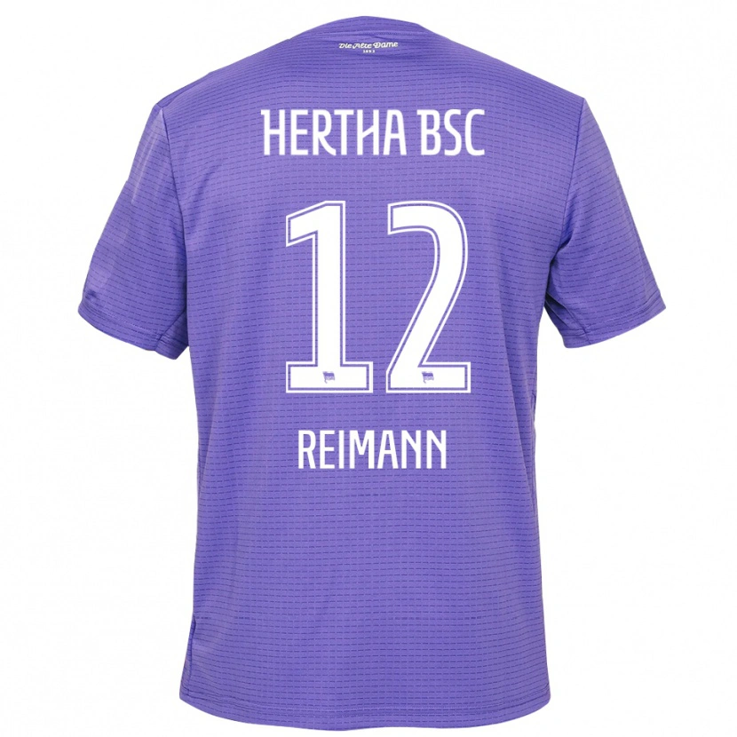 Danxen Heren Emma Reimann #12 Paars Wit Keepersshirt 2025/26 T-Shirt