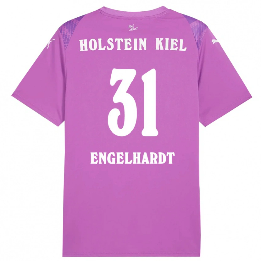 Danxen Heren Marcel Engelhardt #31 Paars Wit Keepersshirt 2025/26 T-Shirt