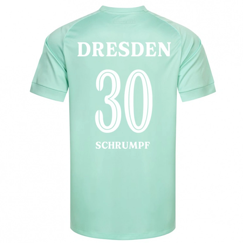 Danxen Heren Janis Schrumpf #30 Licht Groen Wit Keepersshirt 2025/26 T-Shirt