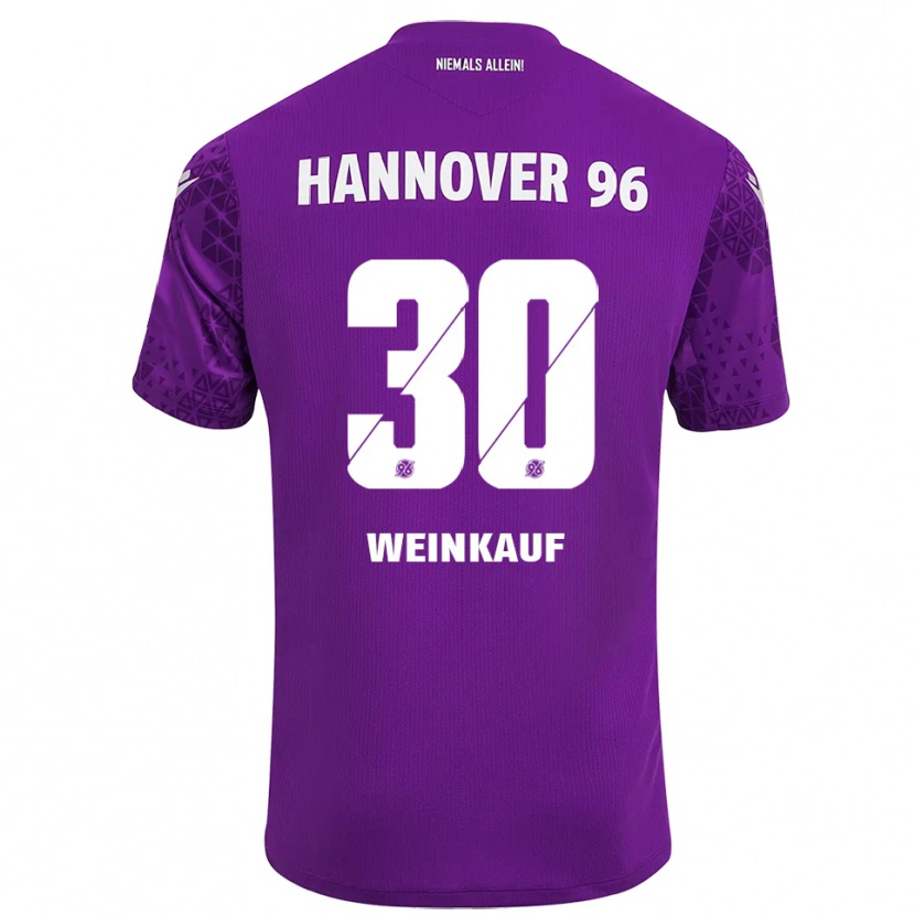 Danxen Heren Leo Weinkauf #30 Paars Wit Keepersshirt 2025/26 T-Shirt