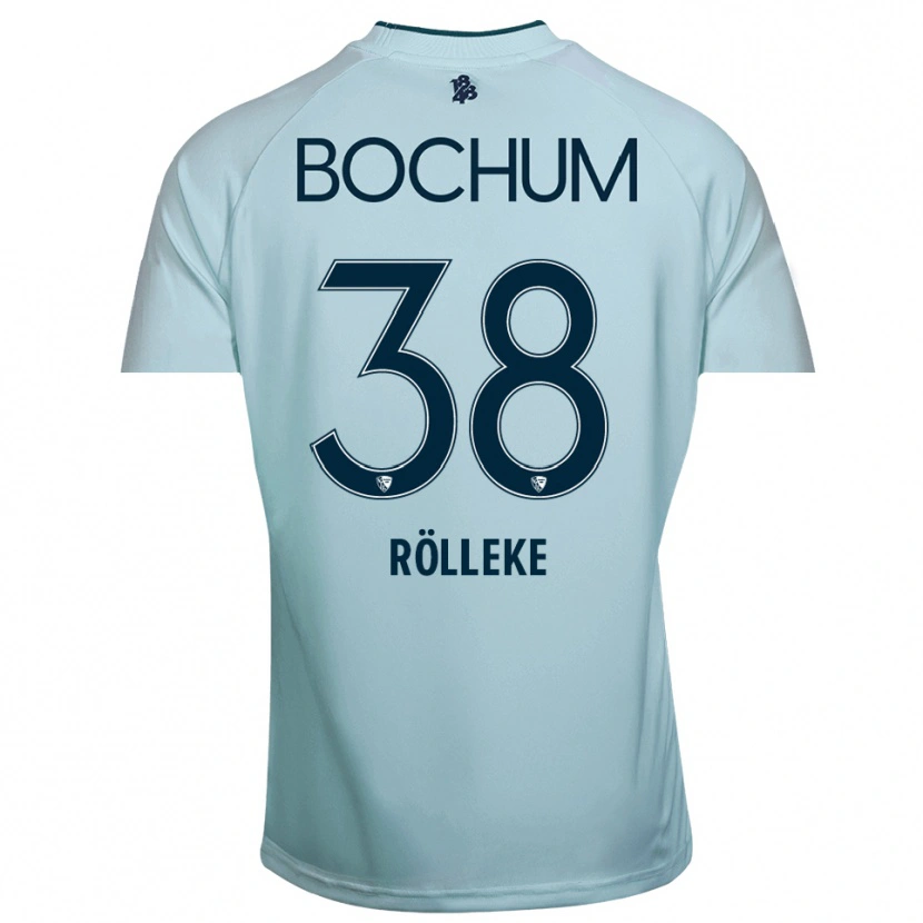 Danxen Heren Hugo Rölleke #38 Cyaan-Blauw Keepersshirt 2025/26 T-Shirt