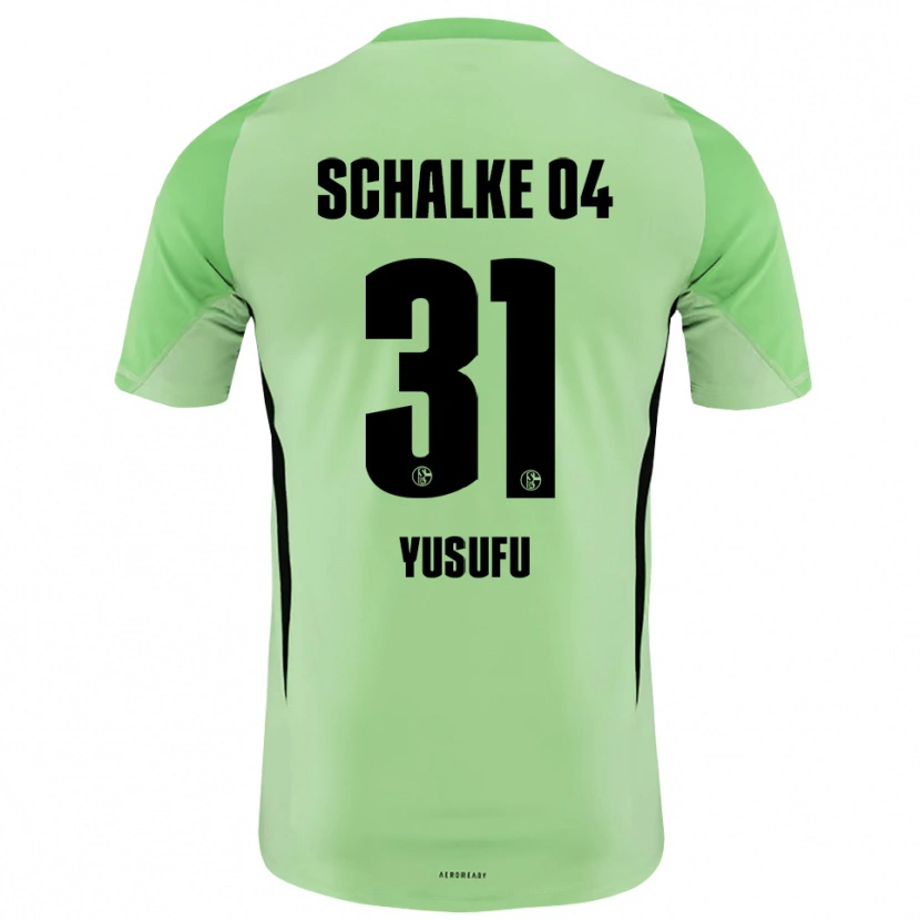Danxen Heren Faaris Yusufu #31 Licht Groen Zwart Keepersshirt 2025/26 T-Shirt
