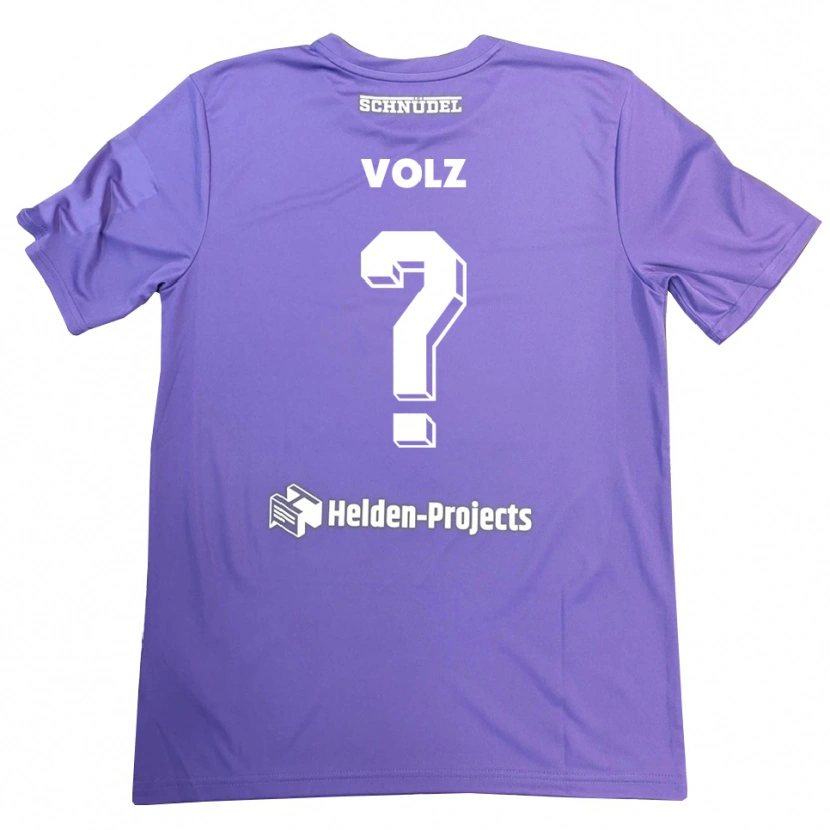Danxen Heren Jule Volz #0 Paars Wit Keepersshirt 2025/26 T-Shirt
