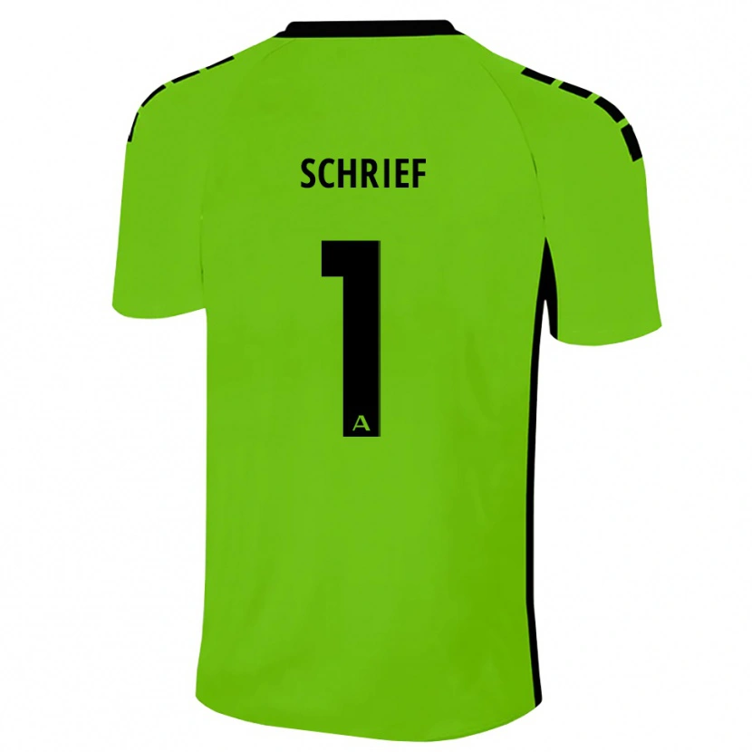 Danxen Heren Moritz Schrief #1 Grasgroen Zwart Keepersshirt 2025/26 T-Shirt