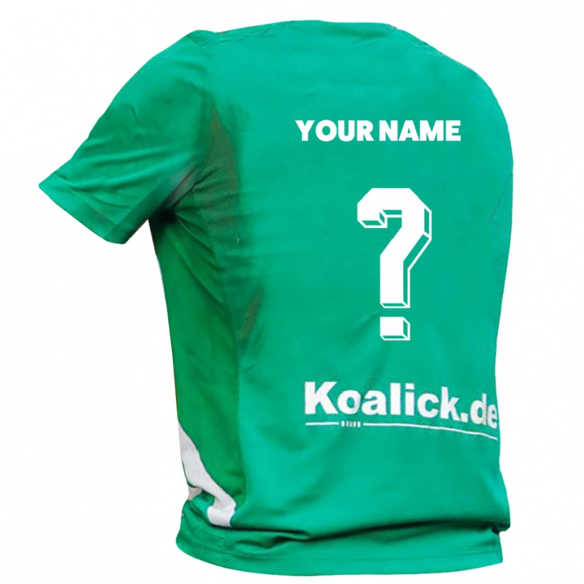 Danxen Heren Energie Cottbus Groen Wit Keepersshirt 2025/26 T-Shirt