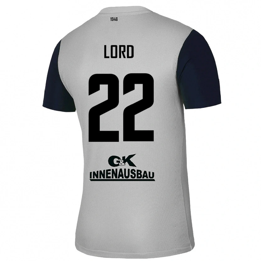 Danxen Heren Louis Lord #22 Grijs Zwart Keepersshirt 2025/26 T-Shirt
