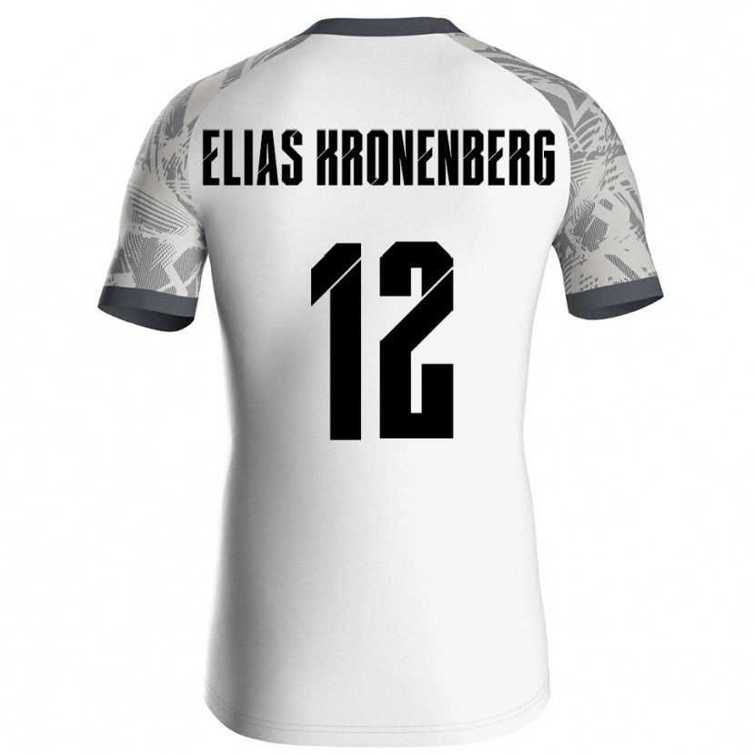 Danxen Heren Sebastian Elias Kronenberg #12 Grijs Wit Keepersshirt 2025/26 T-Shirt