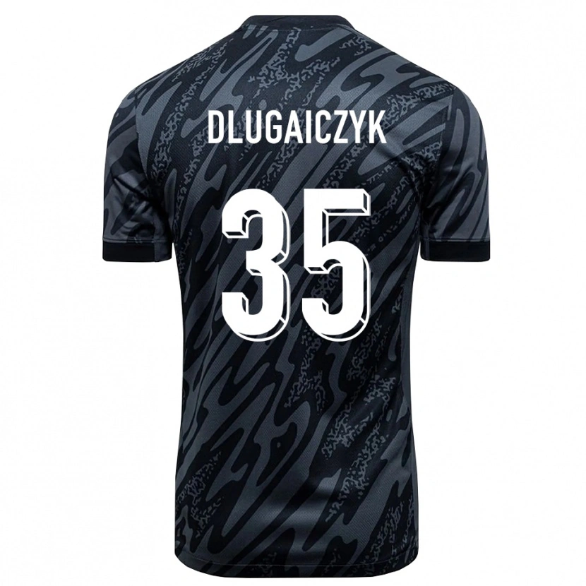Danxen Heren Alexander Dlugaiczyk #35 Zwartgrijs Keepersshirt 2025/26 T-Shirt