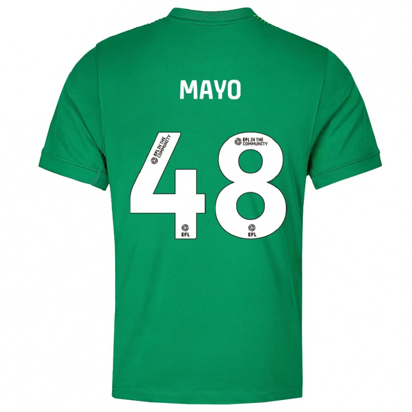 Danxen Heren Bradley Mayo #48 Groen Wit Keepersshirt 2025/26 T-Shirt