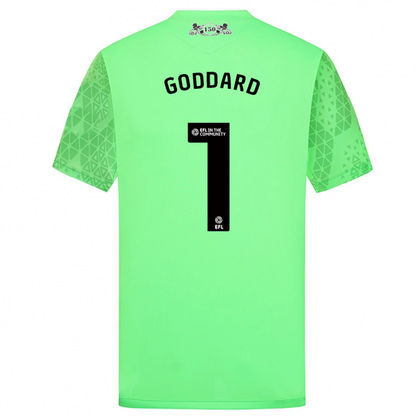 Danxen Heren Felix Goddard #1 Fluorescerend Groen Keepersshirt 2025/26 T-Shirt