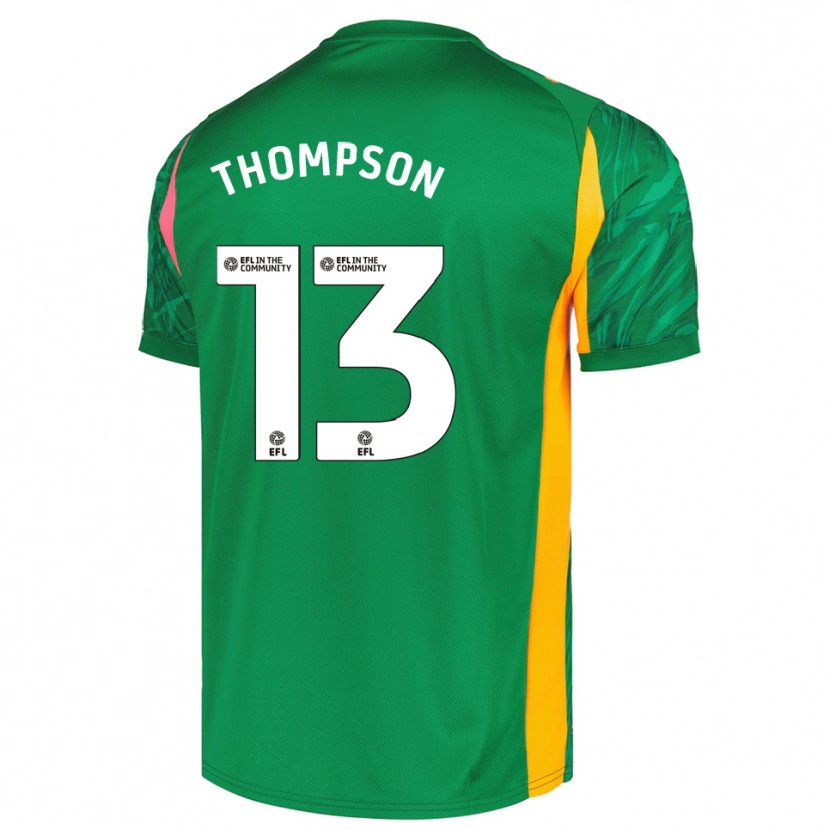 Danxen Heren Jack Thompson #13 Groen Roze Keepersshirt 2025/26 T-Shirt