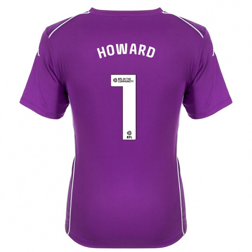 Danxen Heren Archie Howard #1 Paars Wit Keepersshirt 2025/26 T-Shirt