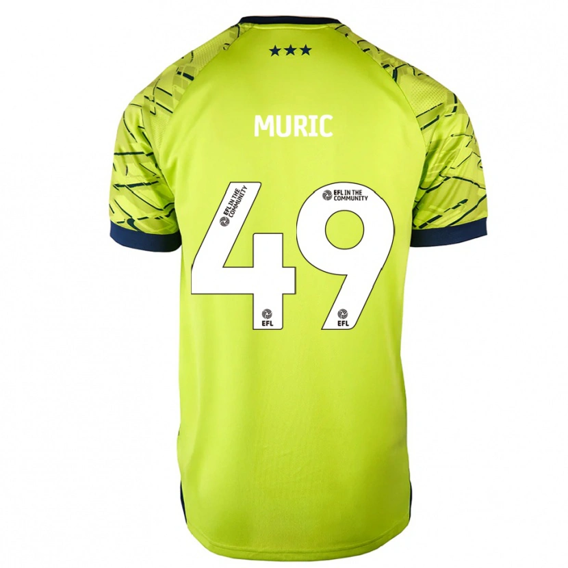Danxen Heren Arijanet Muric #49 Groen Geel Keepersshirt 2025/26 T-Shirt