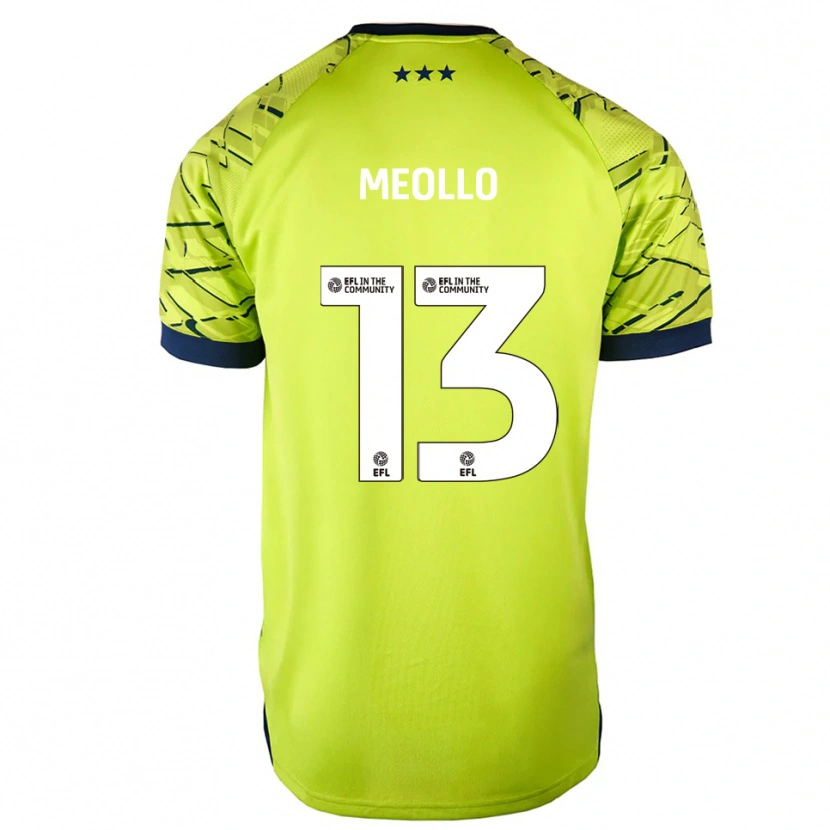 Danxen Heren Nina Meollo #13 Groen Geel Keepersshirt 2025/26 T-Shirt