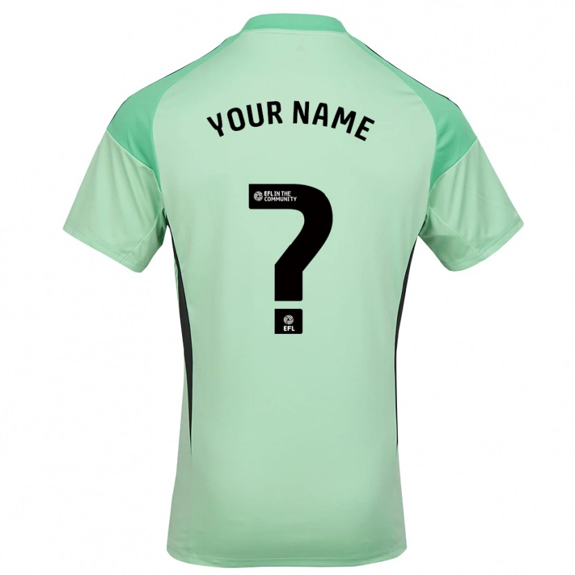 Danxen Heren Leicester City Lichtgroen Zwart Keepersshirt 2025/26 T-Shirt