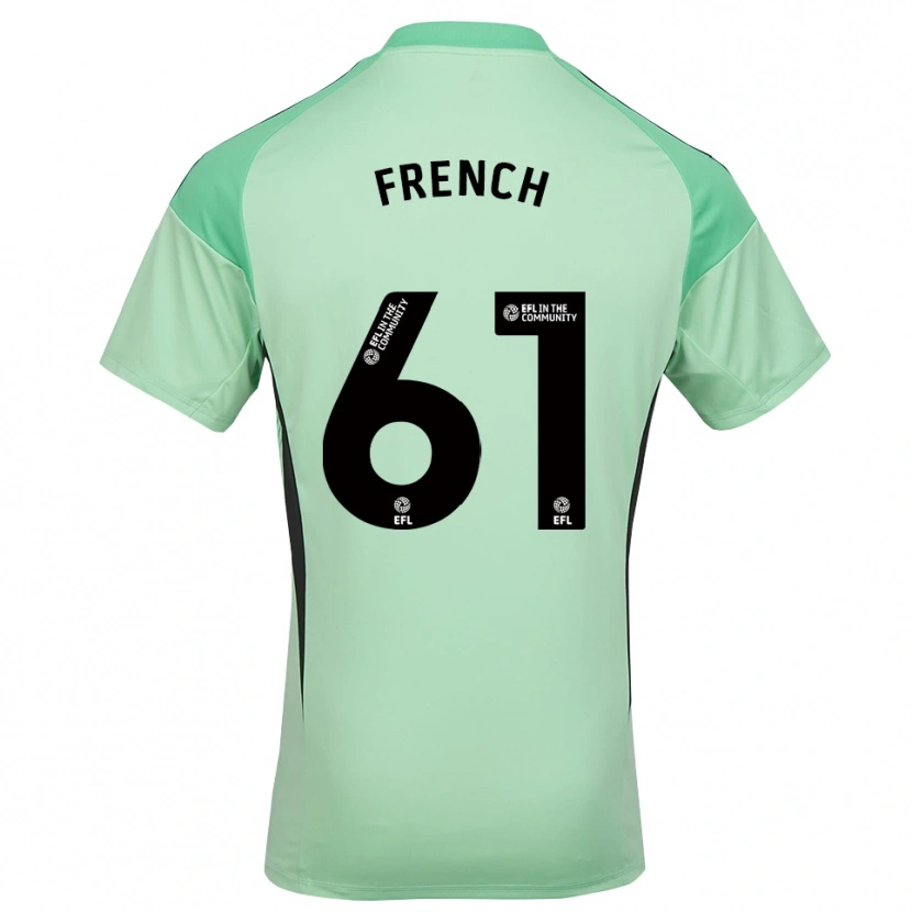 Danxen Heren Harry French #61 Lichtgroen Zwart Keepersshirt 2025/26 T-Shirt