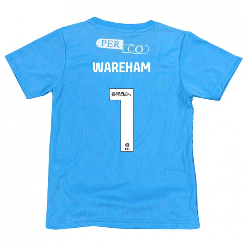 Danxen Heren Laura Wareham #1 Blauw Wit Keepersshirt 2025/26 T-Shirt