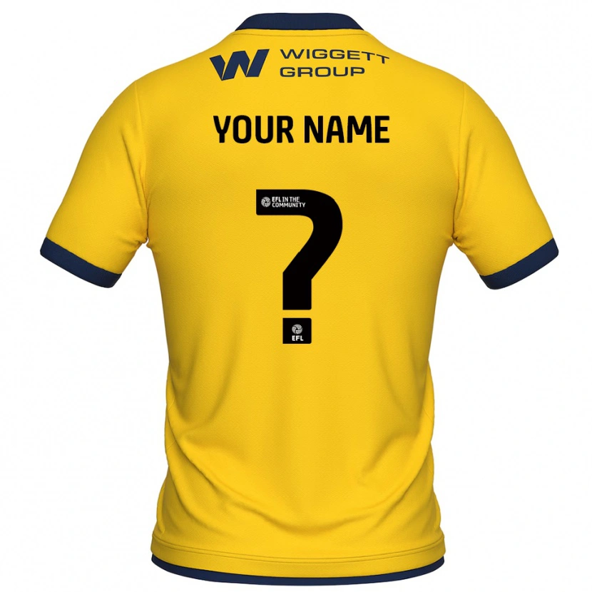 Danxen Heren Millwall FC Geel Zwart Keepersshirt 2025/26 T-Shirt