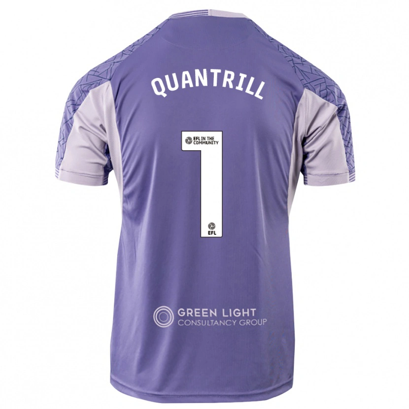 Danxen Heren Sarah Quantrill #1 Licht Paars Keepersshirt 2025/26 T-Shirt