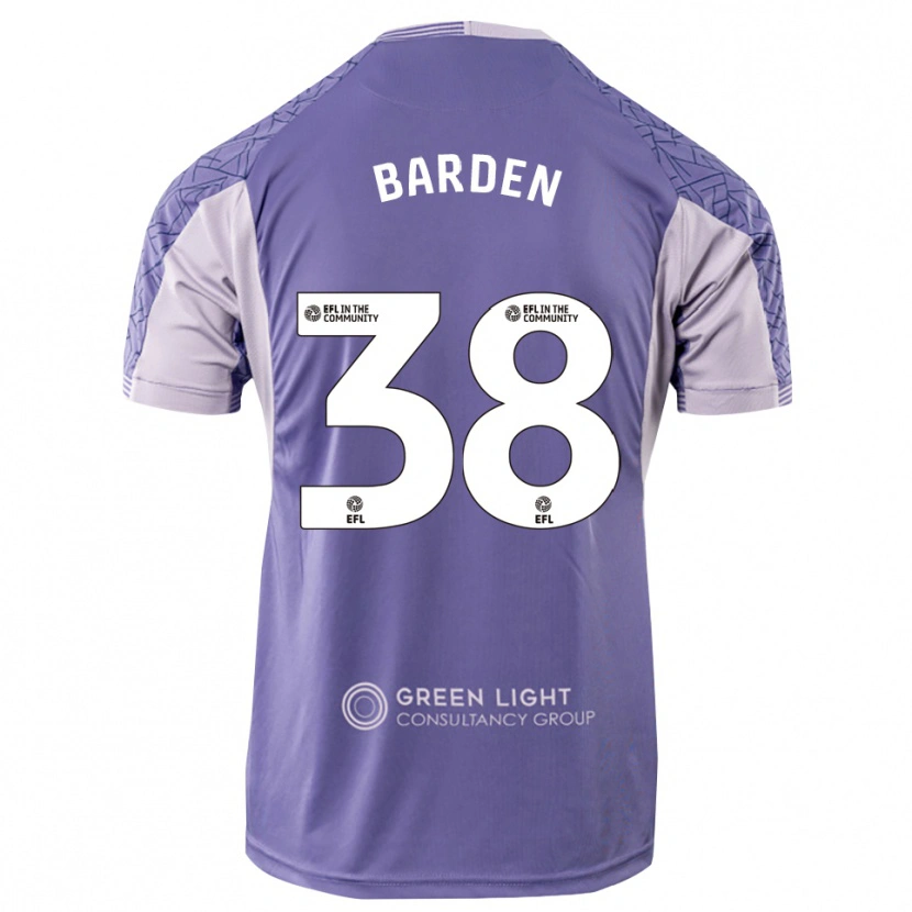 Danxen Heren Daniel Barden #38 Licht Paars Keepersshirt 2025/26 T-Shirt