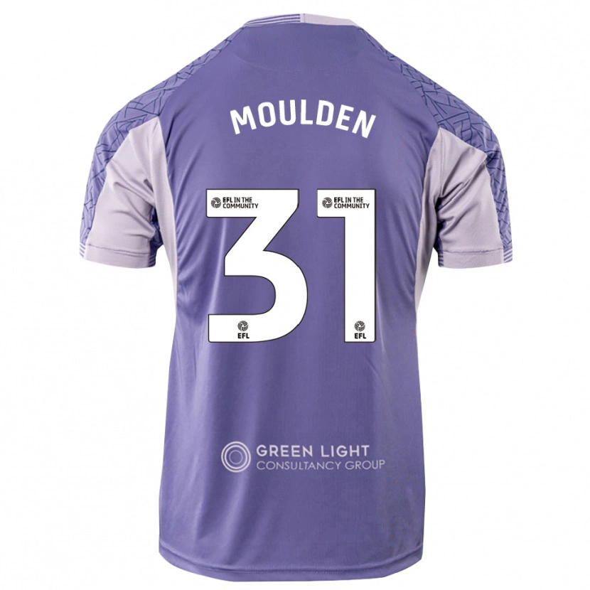 Danxen Heren Louie Moulden #31 Licht Paars Keepersshirt 2025/26 T-Shirt