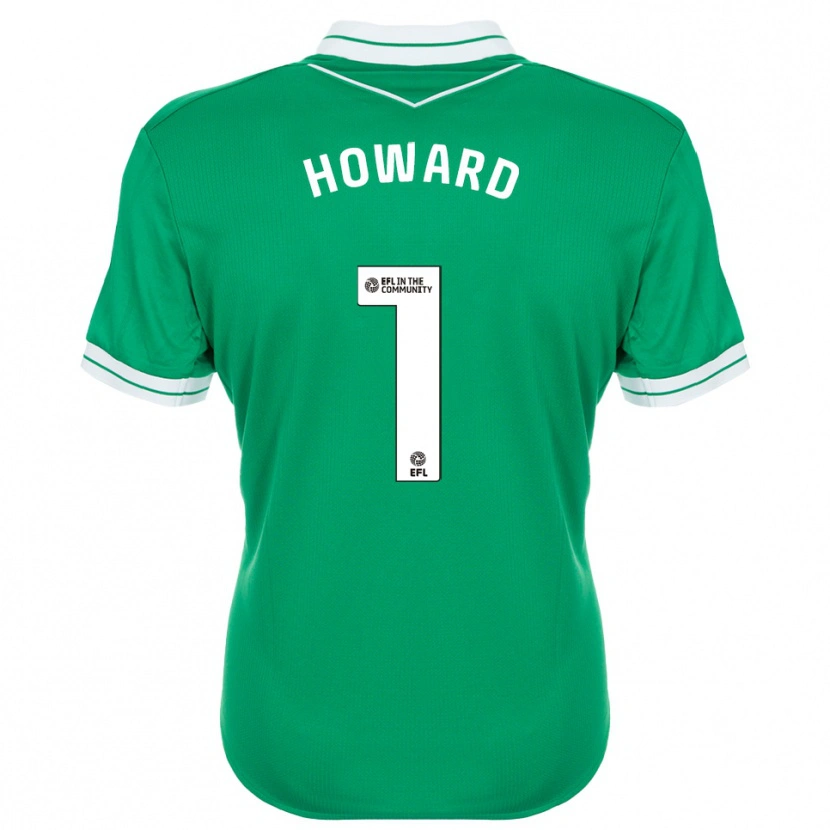 Danxen Heren Beth Howard #1 Groen Wit Keepersshirt 2025/26 T-Shirt