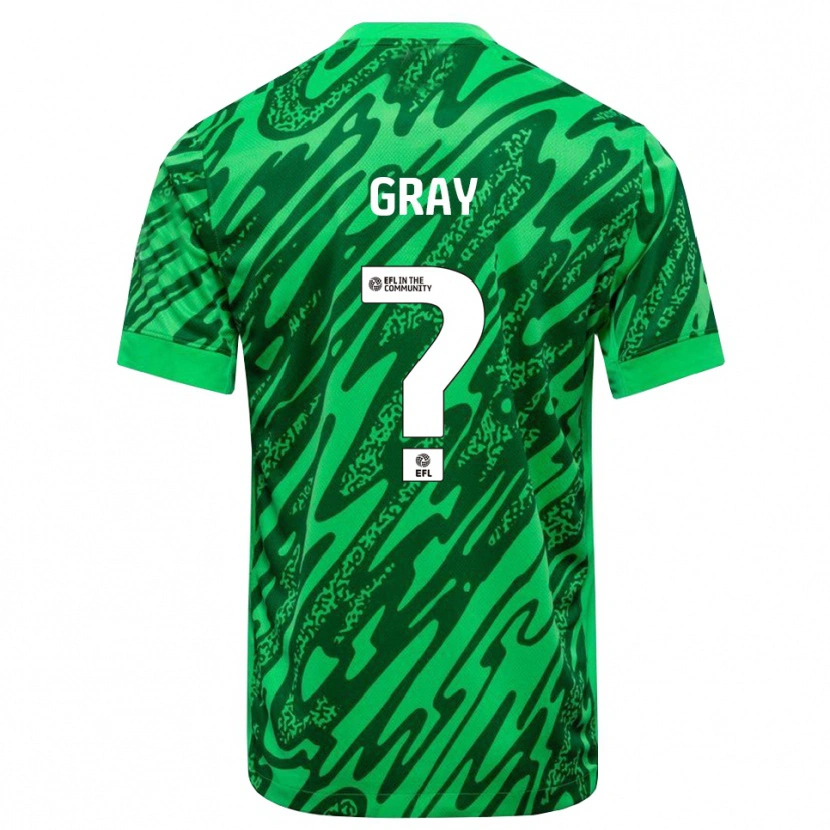 Danxen Heren Jessica Gray #0 Bos Groen Keepersshirt 2025/26 T-Shirt