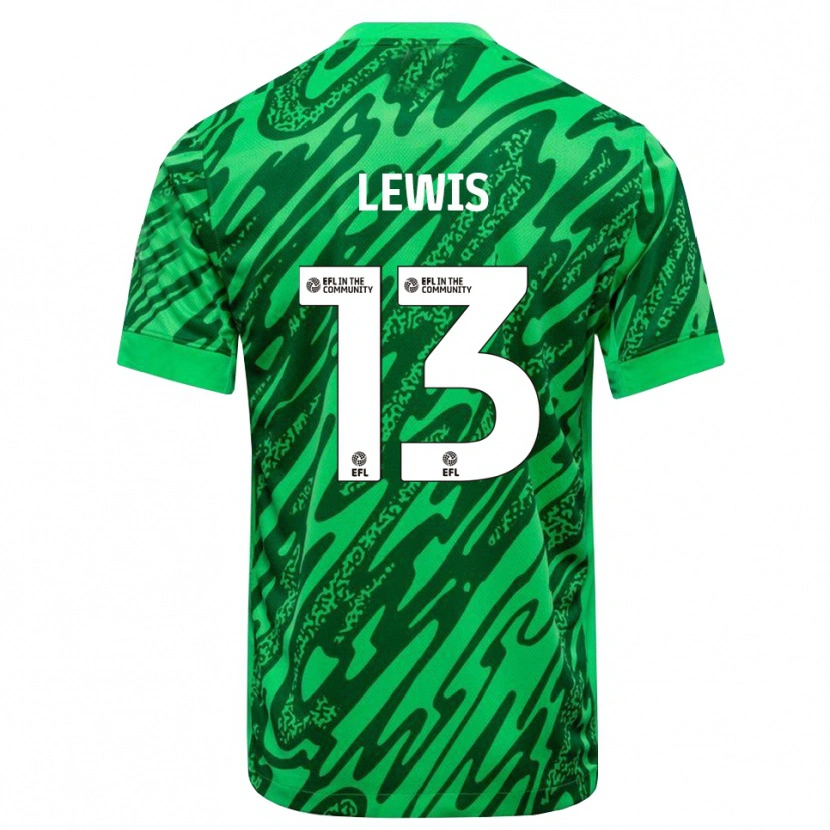 Danxen Heren Karl Lewis #13 Bos Groen Keepersshirt 2025/26 T-Shirt