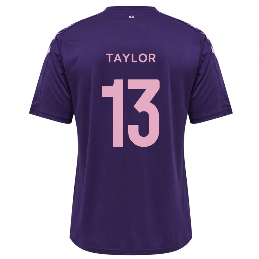 Danxen Heren Sam Taylor #13 Paars Roze Keepersshirt 2025/26 T-Shirt