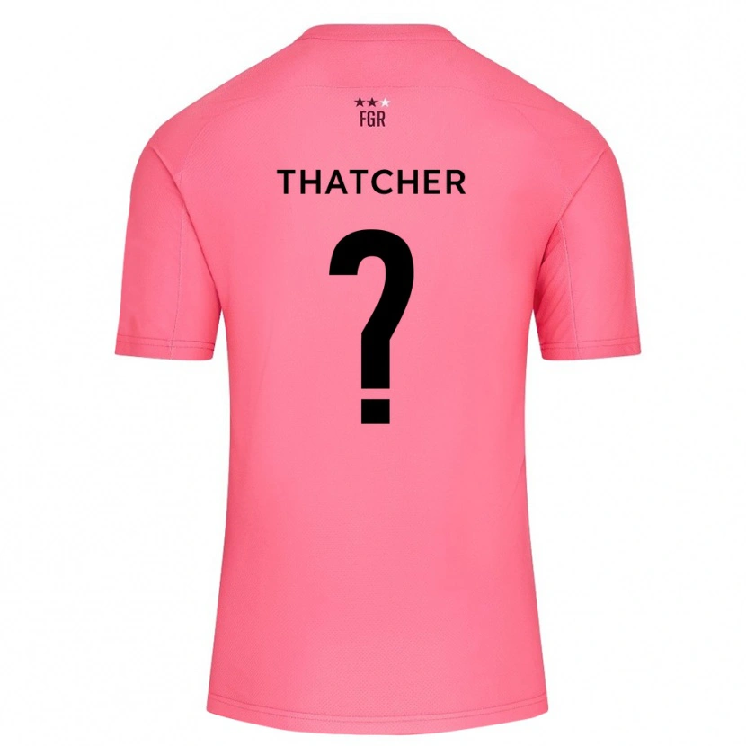 Danxen Heren Katie Thatcher #0 Cherry Blossom Roze Keepersshirt 2025/26 T-Shirt