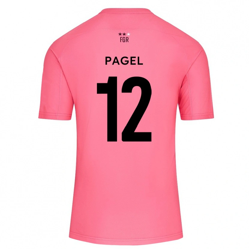 Danxen Heren Fiachra Pagel #12 Cherry Blossom Roze Keepersshirt 2025/26 T-Shirt
