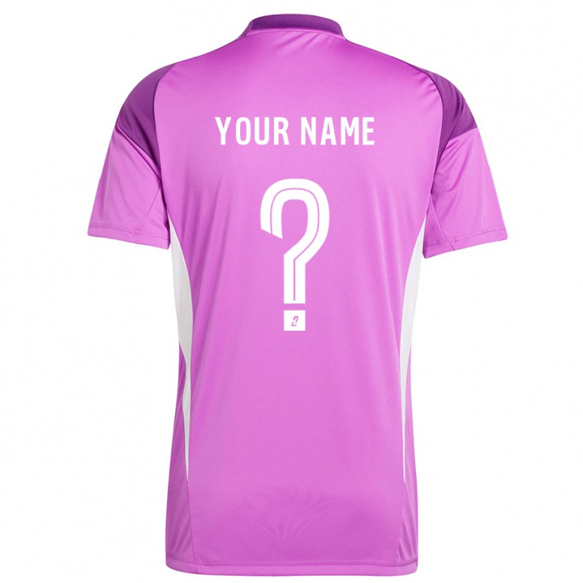 Danxen Heren Olympique Lyonnais Lavendel Keepersshirt 2025/26 T-Shirt