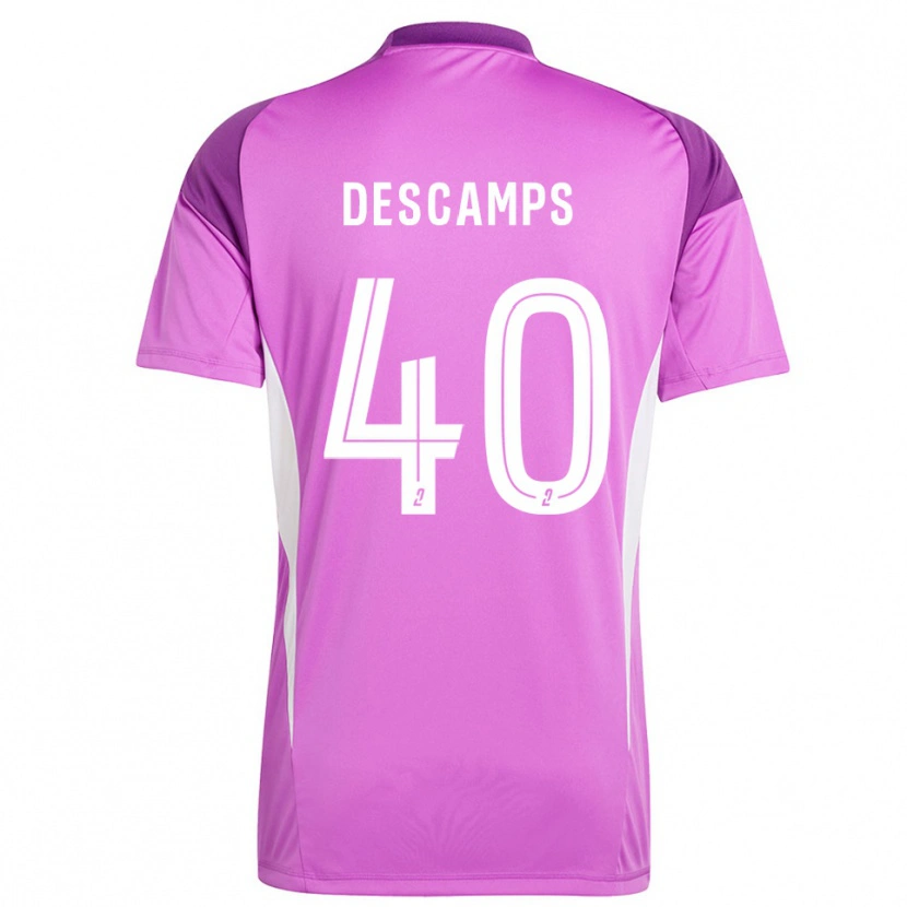 Danxen Heren Rémy Descamps #40 Lavendel Keepersshirt 2025/26 T-Shirt