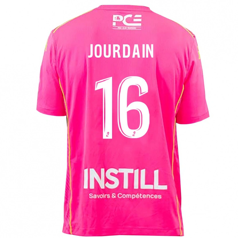 Danxen Heren Théo Jourdain #16 Magenta Keepersshirt 2025/26 T-Shirt