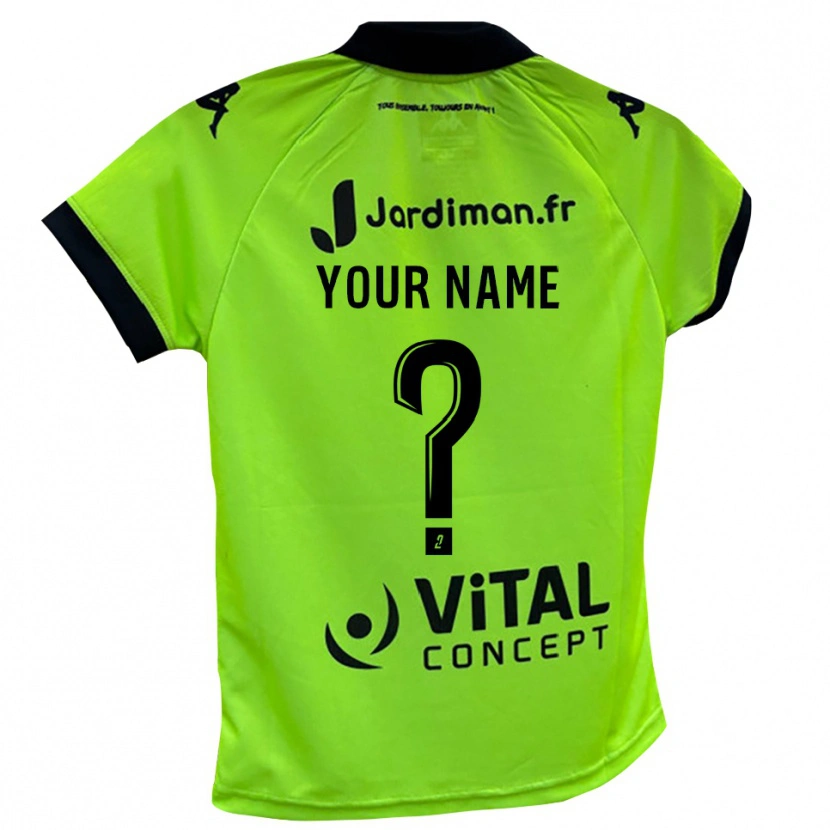 Danxen Heren EA Guingamp Neon Groen Keepersshirt 2025/26 T-Shirt