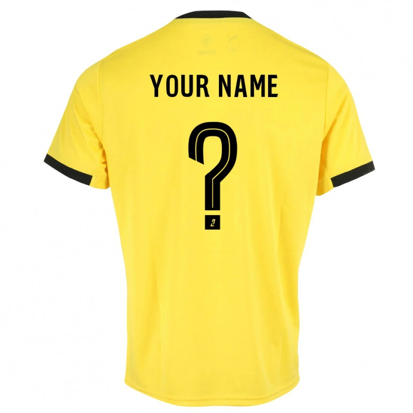 Danxen Heren Troyes AC Geel Zwart Keepersshirt 2025/26 T-Shirt