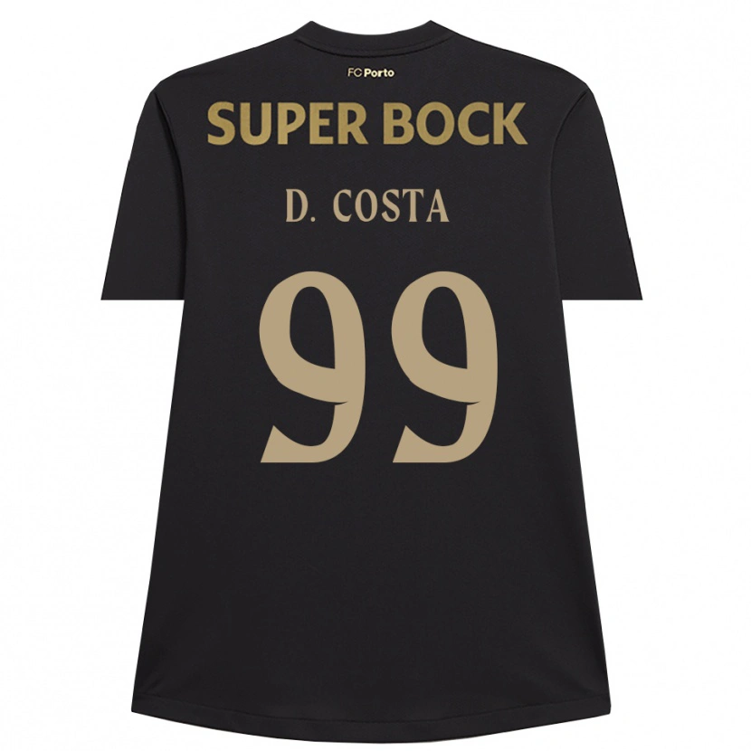 Danxen Heren Diogo Costa #99 Zwart Bruin Keepersshirt 2025/26 T-Shirt