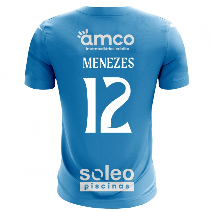 Danxen Heren Gabriel Menezes #12 Blauw Wit Keepersshirt 2025/26 T-Shirt